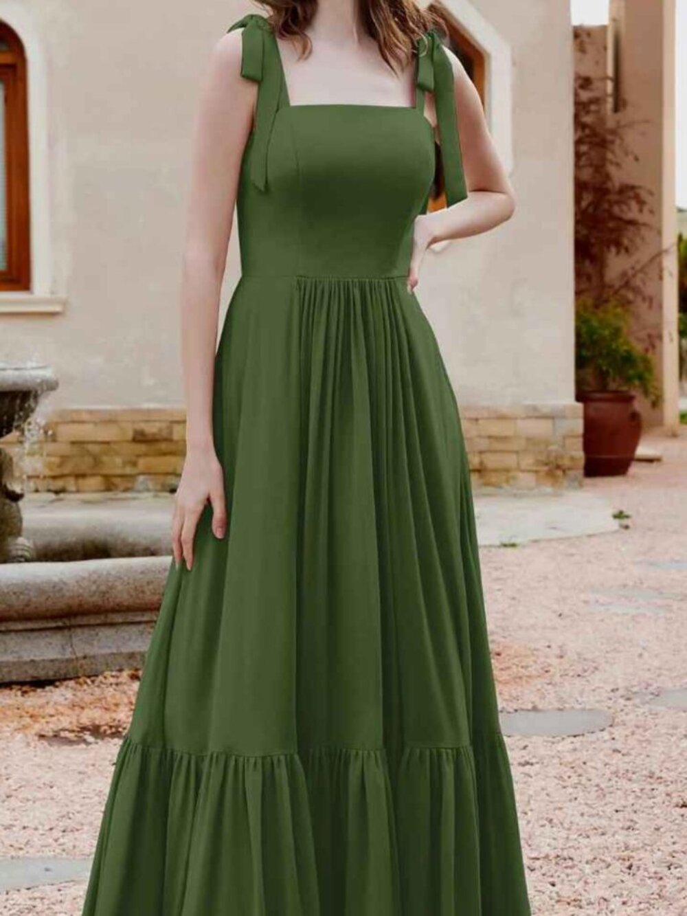 Bridesmaids Dress (Moss)